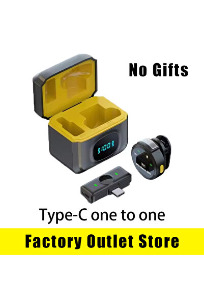 Choice1 ميكروفون لاسلكي صغير الحجم من النوع C، بدون هدية، مزود بتقنية بلوتوث،...