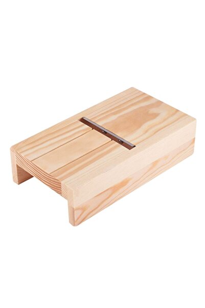 Choice أداة تسوية حواف الصابون الخشبية القابلة للتعديل، بلون الخشب، لصنع الصا...