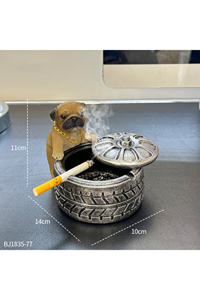 Choice سلسلة عربات منافض السجائر Bj1835-77 بتصميم جرو، ديكورات إبداعية وعصرية...