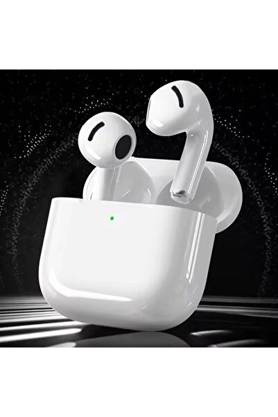 Choice سماعة بلوتوث بيضاء TWS لاسلكية، سماعة أذن بلوتوث ببطارية طويلة، تحكم ب...