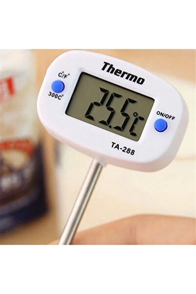 Choice TA-288 - ميزان حرارة إلكتروني TA-288 بمسبار قصير (للمقطرات) - لوازم مط...