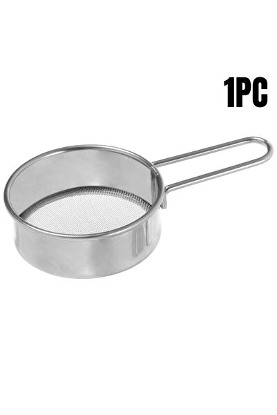 Choice Silver 1PC 1/2/3Pcs Fine Mesh Sieve Strainer Stainless Steel Hand-held...