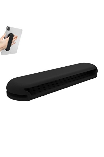 Choice مقبض أسود للأجهزة اللوحية والهواتف، قطعة واحدة، مع حزام للذراع - حزام ...