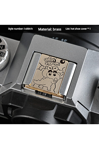 Choice26 غطاء قاعدة فلاش من سبائك الألومنيوم L-S064-H مناسب لكاميرات كانون، ف...