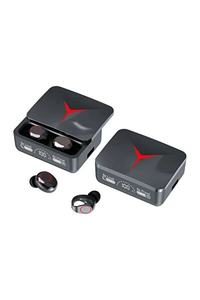 Choice سماعات رأس لاسلكية أصلية TWS M90 سوداء اللون، سماعات ألعاب بلوتوث 5.3،...