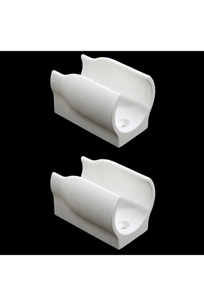 Choice4 2pcs-White Garden Hose Holder Wall Mount Outdoor Wall Hose Holder For...