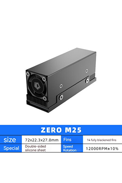 Choice ZERO M25 ID COOLING ZERO M25 M.2 Solid State Air-Cooled Radiator with ...