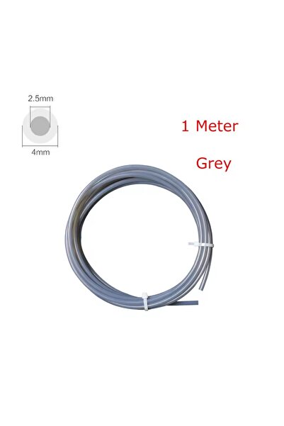 Choice3 أنبوب PTFE رمادي صغير بطول متر واحد لطابعة ثلاثية الأبعاد، وقطر 1.75 ...