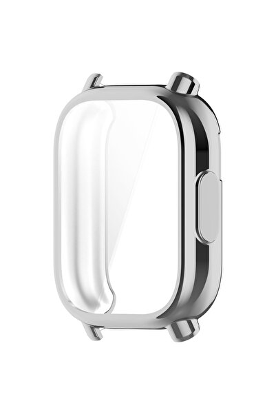 Choice13 جراب سيليكون فضي لساعة ريدمي 5، جراب واقي للشاشة من مادة TPU، متوافق...