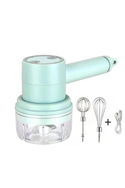 Choice1 مجموعة مطاحن سعة 100 مل، مجموعة مكابس طعام كهربائية، خلاط محمول، أدوا...