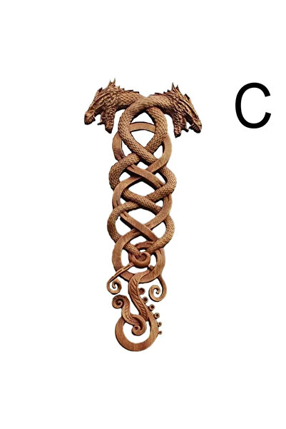 choice2 C 2024 Unique Dragon Decor Resin Simulation Dragon Statue Wall Hangin...