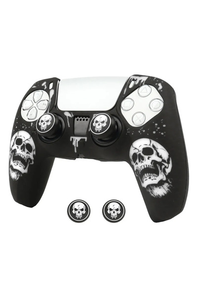 Choice black Anti-Slip Shkproof Dustproof Covers For PS5 Controller Silicone ...