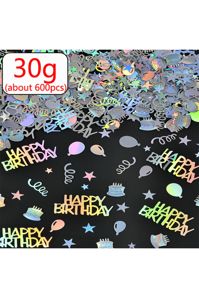 Choice 30 غرام، حوالي 600 قطعة، زينة حفلات أعياد الميلاد، قصاصات عيد ميلاد سع...