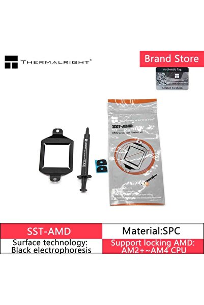 Choice لوحة تثبيت المعالج Thermalright SST-AMD المضادة للسقوط، سوداء اللون، م...