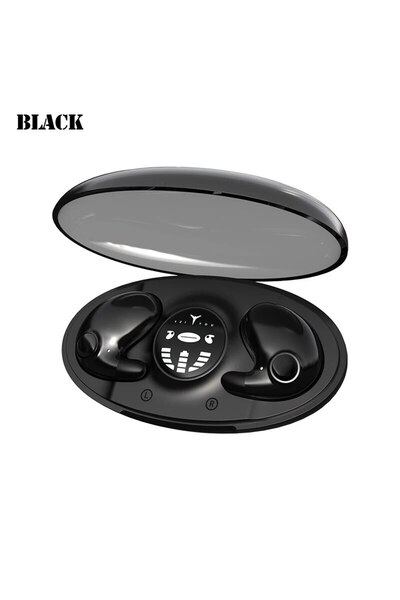Choice1 BT-MD538-TWS-Black Sleep Invisible Stereo Headset IPX5 Waterproof Wir...