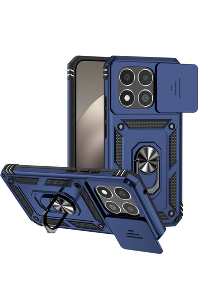 Choice3 xiaomi 15T Blue Armor Funda for 15T Pro 5G Case Car Magnetic Holder R...