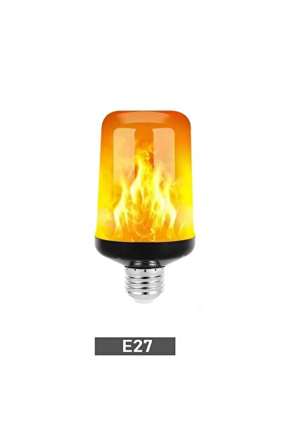 Choice مصباح شعلة E27 LED بتأثير لهب ديناميكي، متعدد الأوضاع، مصباح ذرة إبداع...