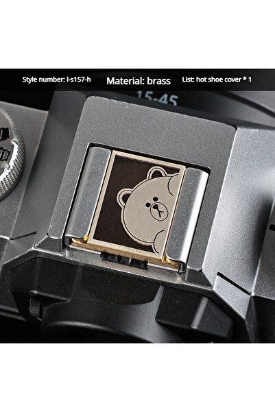 Choice8 غطاء قاعدة فلاش من سبائك الألومنيوم L-S157-H مناسب لكاميرات كانون، فو...