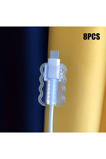 Choice 8 قطع أو 10 قطع من أغطية حماية كابلات البيانات، ولفافة كابلات الشحن، و...