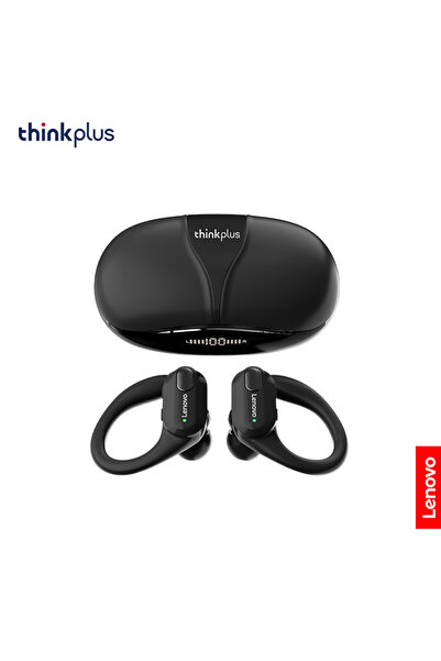 Choice Lenovo XT80 Black XT80 Sports Wireless Headphones with Mics, Button Co...