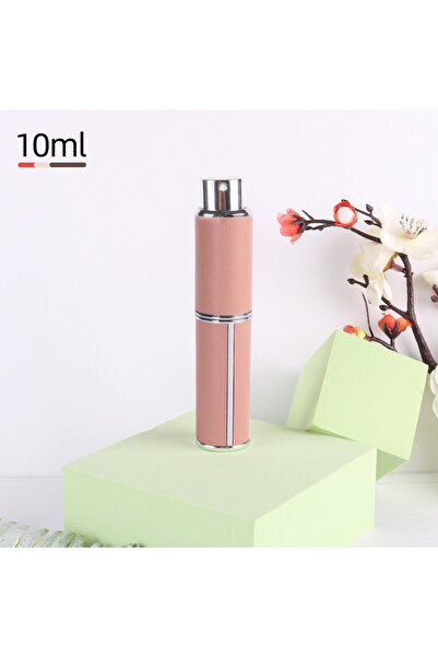 Choice3 زجاجة عطر جلد جلد اللون سعة 10 مل، عبوة سفر فارغة قابلة لإعادة التعبئ...