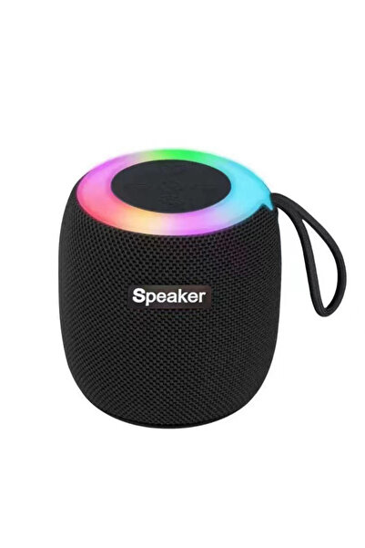 Choice4 مكبر صوت بلوتوث لاسلكي محمول أسود اللون، مزود بمضخم صوت، مناسب للاستخ...