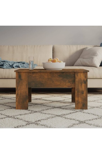 Concept Masă de cafea, stejar afumat, 79x49x41 cm, lemn prelucrat