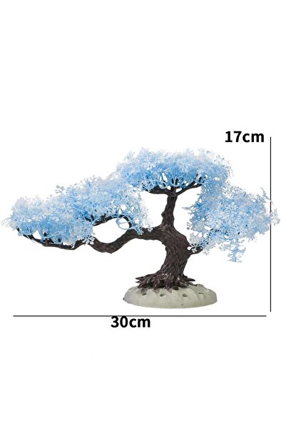 Choice1 A3 جديد شجرة صناعية لتزيين أحواض السمك، نبات بلاستيكي صناعي لأحواض السمك