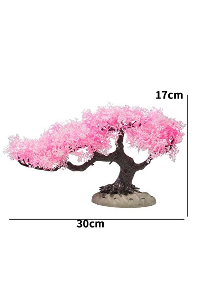 choice2 A4 جديد شجرة صناعية لتزيين أحواض السمك، نبات بلاستيكي صناعي لحوض السمك