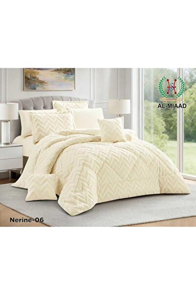 ALMIADD Nirin Winter Rabbit Fur Bedspread (8 Pieces) - Double Size - 230x250