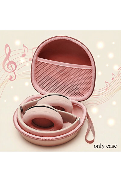 Choice جراب سماعات رأس صلب وردي اللون لسماعات BERIBES وTOZO وKVIDIO وBeats وS...