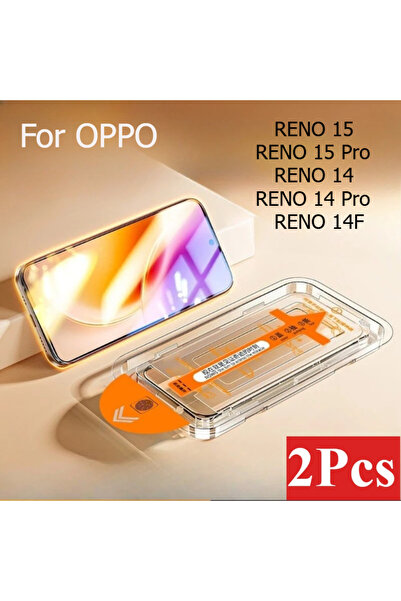 choice2 واقي شاشة زجاجي مقوى من قطعتين لهاتف OPPO Reno15 Pro و 14 Pro و 14FS،...