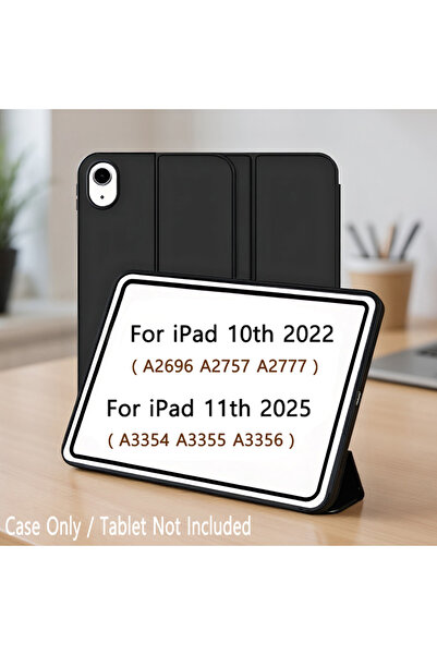 Choice8 Black Case for iPad 11/10 11th (A16) / 10th Generation 11'' / 10.9'' ...