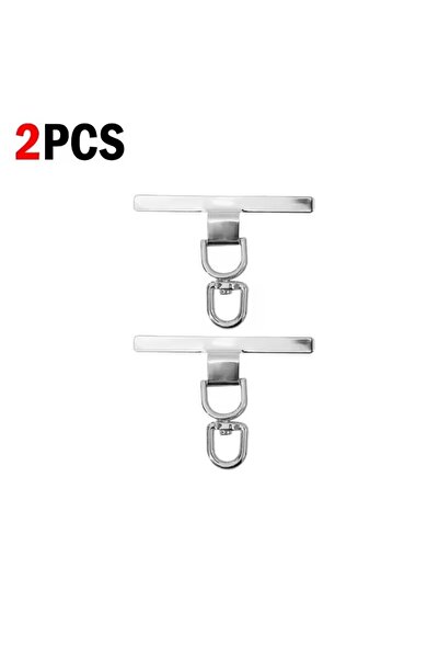 Choice5 قطعتان من شريط تعليق الهاتف المحمول المعدني المتين الفضي بسمك 0.3 مم،...