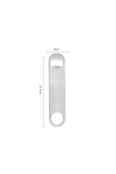 Choice L Mini Stainless Steel Beer Bottle Opener Flat Speed Cap Opener Durabl...