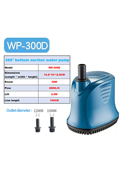 Choice مضخة غاطسة أخرى WP-300D بقوة 35 واط، مضخة ترشيح وتدوير صامتة لمستويات ...