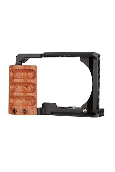 Choice طقم قفص بروبتي ZV-E10 بمقبض خشبي وفتحات ملولبة مدمجة، وقاعدة تثبيت بار...