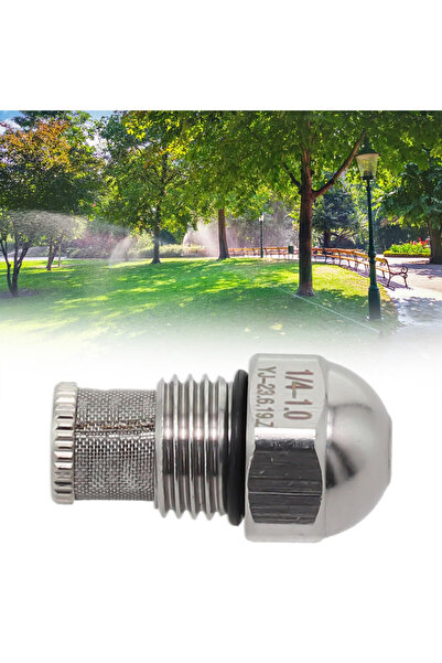 Choice1 فوهة رذاذ بقطر 1.0 مم (1/4 BSPT) وفتحة من الفولاذ المقاوم للصدأ بقطر ...