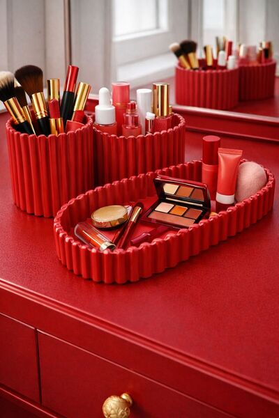 İFAA Tabletop Makeup Organizer – Brush Holder, Lipstick Holder, and Multi-Pur...