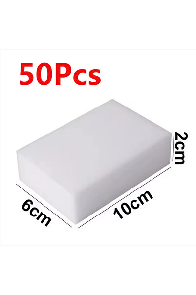 Choice ٥٠ قطعة أو ١٠٠ قطعة من إسفنج التنظيف السحري، إسفنجة ميلامين، ليفة تنظي...