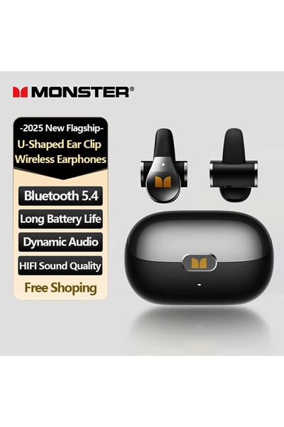 Choice1 سماعات أذن MQT60 Black Choice Mter MQT60 OWS Bluetooth V5.4، مزودة بت...