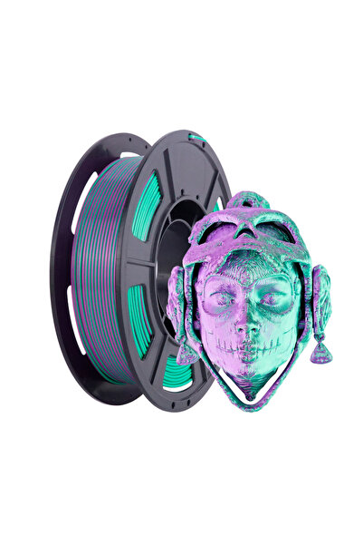 Choice حرير طابعة ثلاثية الأبعاد PLA-205 غرام، لون حرير وأخضر حريري، خيوط PLA...