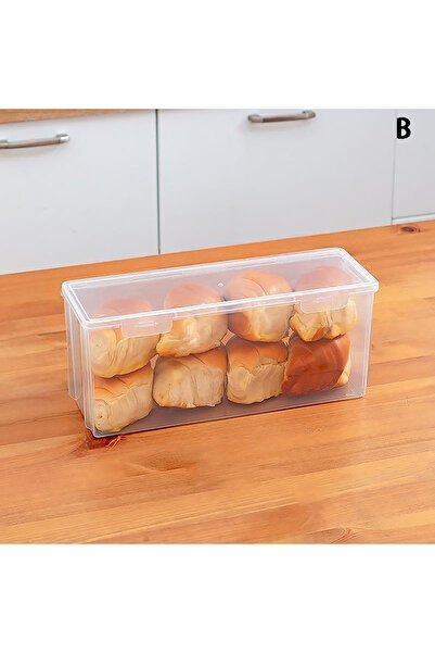 Choice1 موزع خبز شفاف قابل لإعادة الاستخدام من البلاستيك، يحافظ على نضارة الخ...
