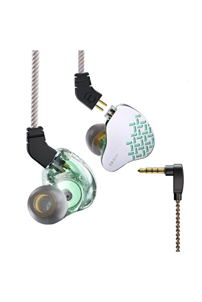 Choice1 سماعة رأس KBEAR Rosefinch خضراء بدون ميكروفون، جودة صوت ستيريو عالية ...