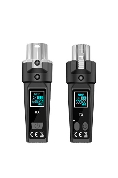 Choice1 1mic KDES G2 Microphone Wireless Converter XLR Transmitter and Microp...