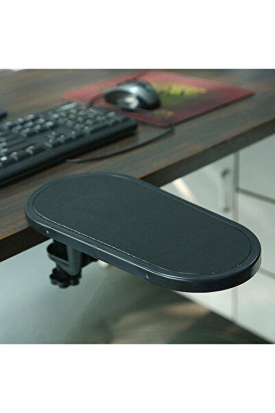 Choice Black Adjustable Armrest for Desk, Supportive Ergonomic Wrist Rest, In...