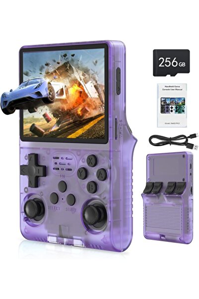 Choice1 256 جيجابايت، 30 ألف لعبة، جهاز ألعاب ريترو R40s pro، شاشة IPS مقاس 3...