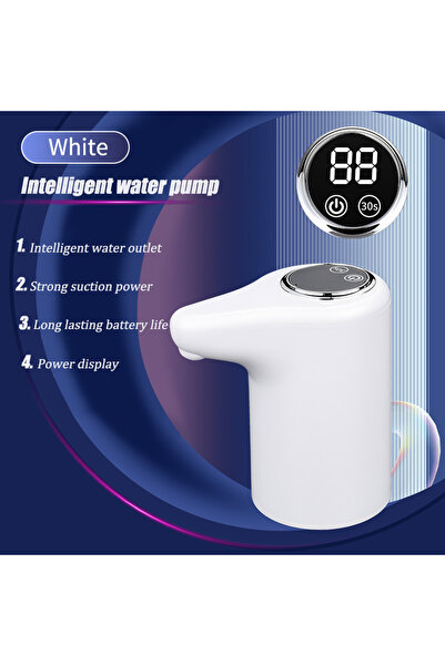 Choice مضخة مياه كهربائية بيضاء، موزع مياه منزلية أوتوماتيكي ذكي معبأ في زجاج...