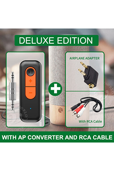 choice2 جهاز استقبال وإرسال صوت بلوتوث 5.4 متوافق مع الإصدار الفاخر، مزود بمن...