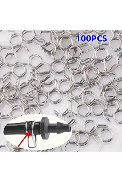 Choice 100 قطعة من مشابك الري المصنوعة من الفولاذ المقاوم للصدأ مقاس 1/4 بوصة...